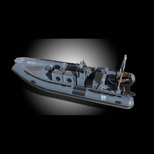 Bateau de support pour la plongée - 520DM - Tiger Marine - hors-bord / bateau pneumatique semi-rigide