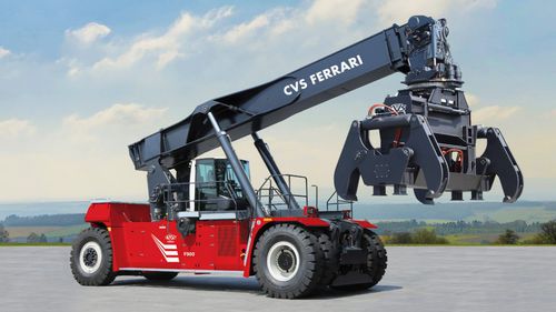 Reach-stacker prise par dessus - F500 series - CVS Ferrari - pour conteneur plein