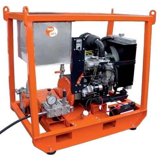 Nettoyeur haute pression marin - CD50 Series - DEN-JET Marine Pte - pour navire / monté sur châssis / moteur diesel