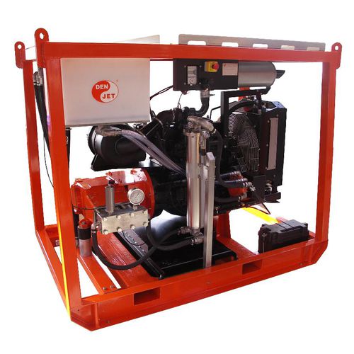 Nettoyeur haute pression marin - CD100 Series - DEN-JET Marine Pte - pour navire / monté sur châssis / moteur diesel