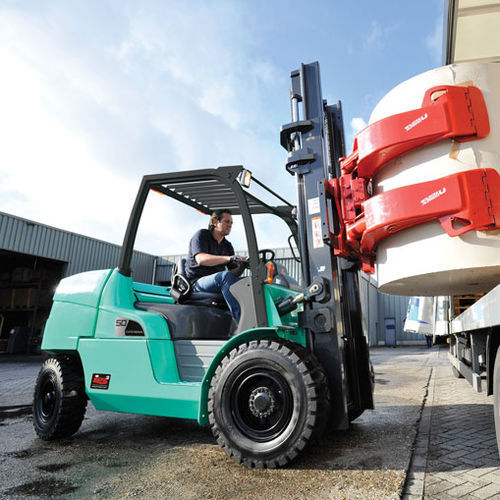 Chariot élévateur pour chantier naval - FD40-55(C)N3 series - Mitsubishi Forklift Trucks - toutes roues directrices