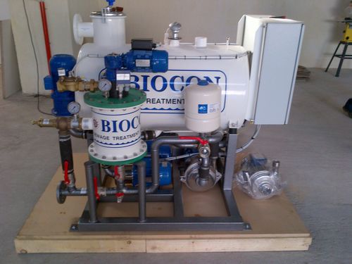 Système de traitement d'eaux usées - BIOCON - Techni - pour navire
