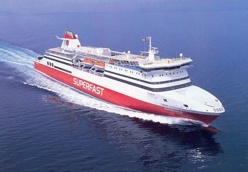 Car-ferry à grande vitesse - SUPERFAST III - Meyer Turku