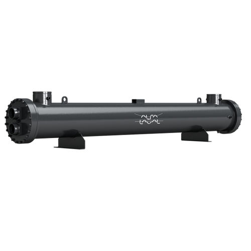 Échangeur de chaleur à faisceau tubulaire - DM - Alfa Laval Mid Europe - pour navire