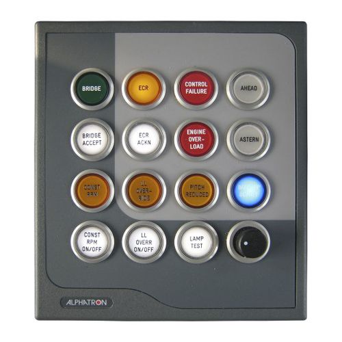 Tableau de commande pour navire - AlphaLine - Alphatron Marine - pour moteur / pour direction / d'essuie-glace