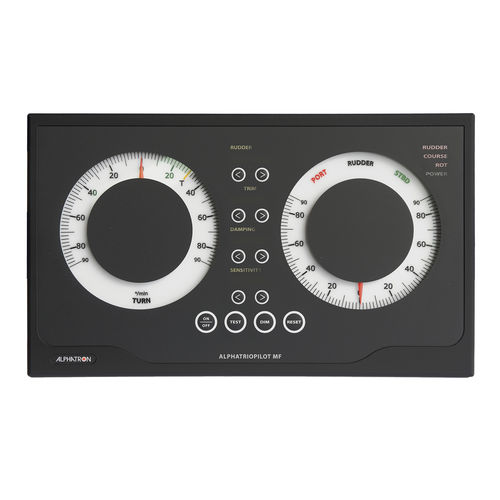 Indicateur de navire - AlphaTrioPilot MF - Alphatron Marine - d'angle de gouvernail / analogique