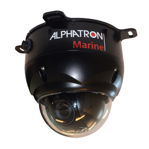 Caméra CCTV - AlphaCam DOME PTZ - Alphatron Marine - pour navire / 360° / sous dôme