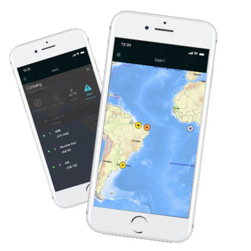 Application de navigation - SSV - Alphatron Marine - de surveillance / de gestion / de navire