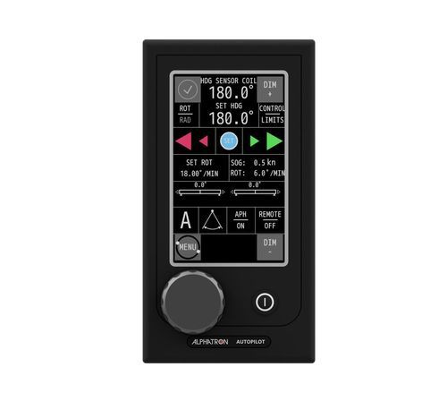 Pilote automatique pour bateau professionnel - Alphatron Marine - pour bateau / pour navire à grande vitesse / pour bateau à moteur