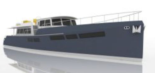 Motor-yacht de croisière - THE HAUTURIER 180 - Bernard Shipyard - avec timonerie