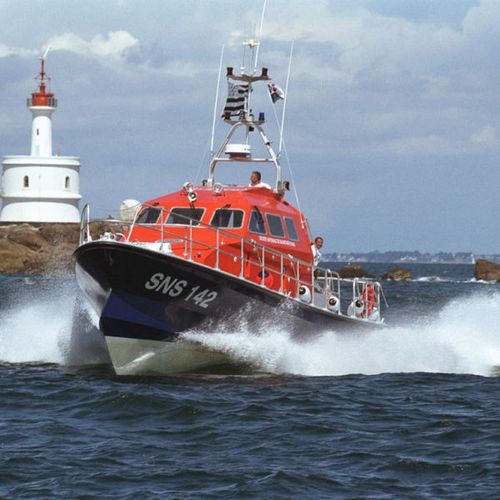 Bateau de recherche et sauvetage - ORC 140 - Bernard Shipyard - in-bord / GRP