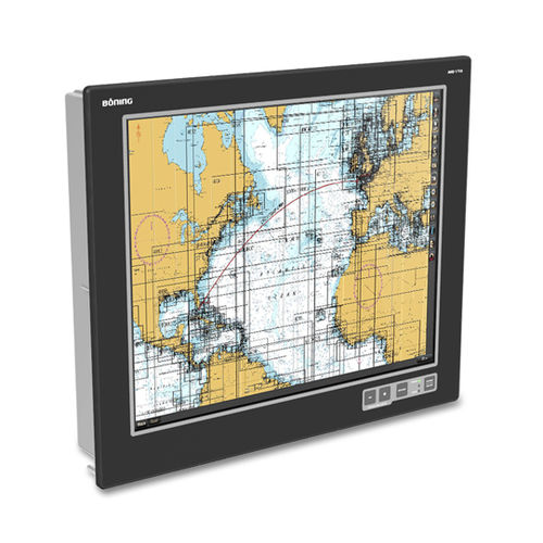 Moniteur pour navire - AHD 1119 F  - Böning Automationstechnologie GmbH & Co. KG - pour yacht / PC / vidéo