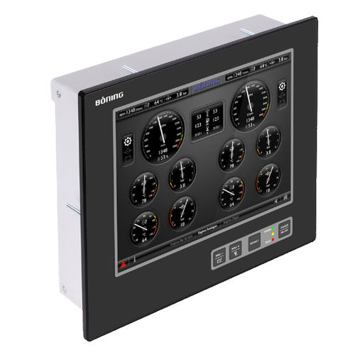 Moniteur pour navire - AHD 1110 F - Böning Automationstechnologie GmbH & Co. KG - pour yacht / PC / vidéo