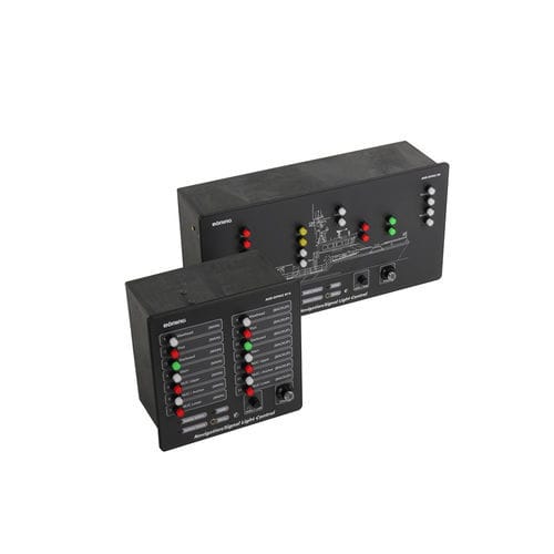Tableau de commande et de contrôle pour navire - AHD-DPS02 BS - Böning Automationstechnologie GmbH & Co. KG - pour yacht / d'alarme / sur mesure