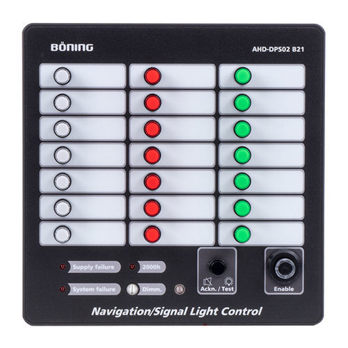 Tableau de commande et de contrôle pour navire - AHD-DPS02 B21  - Böning Automationstechnologie GmbH & Co. KG - pour yacht / d'alarme
