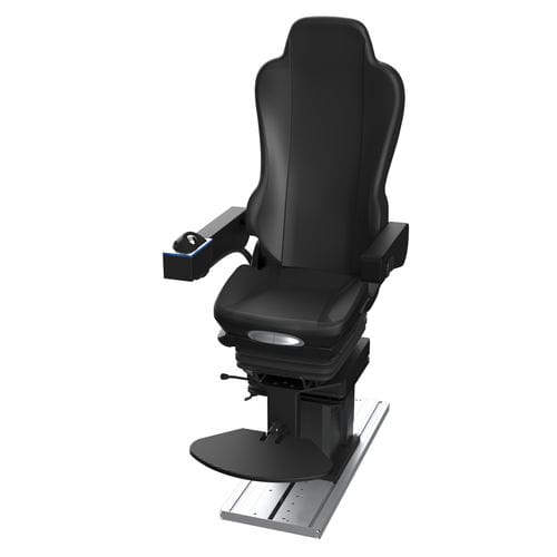 Siège pilote - COMMANDER M  - Cleemann Chair-Systems - pour navire / avec accoudoirs / avec poste de commande intégré