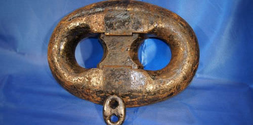 Manille pour navire type Kenter - Damen Anchor & Chain Factory (AKF) - d'assemblage pour chaîne d'ancre / forgée