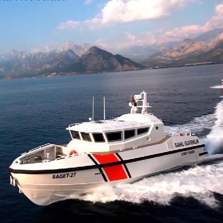 Bateau de surveillance - DEARSAN SHIPYARD - in-bord / en aluminium