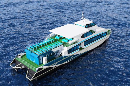Ferry à passagers catamaran - FPF 38 - DEARSAN SHIPYARD - à grande vitesse