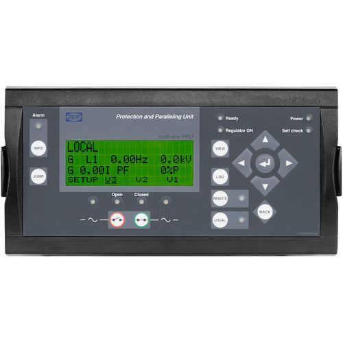 Panneau de contrôle et protection pour navire - PPU-3 - DEIF - pour groupe électrogène