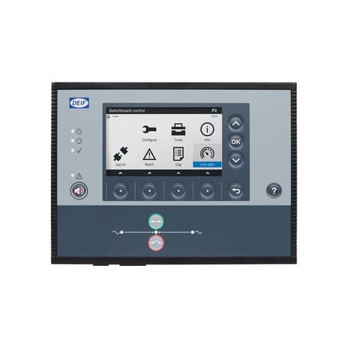Tableau de commande pour navire - PPM 300 Shaft - DEIF - pour groupe électrogène