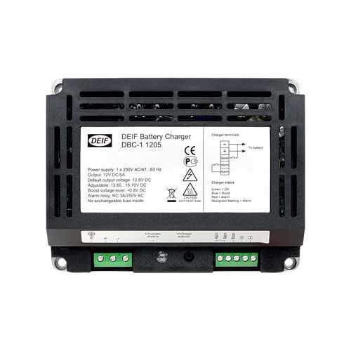 Chargeur de batterie - DBC-1 - DEIF - pour navire