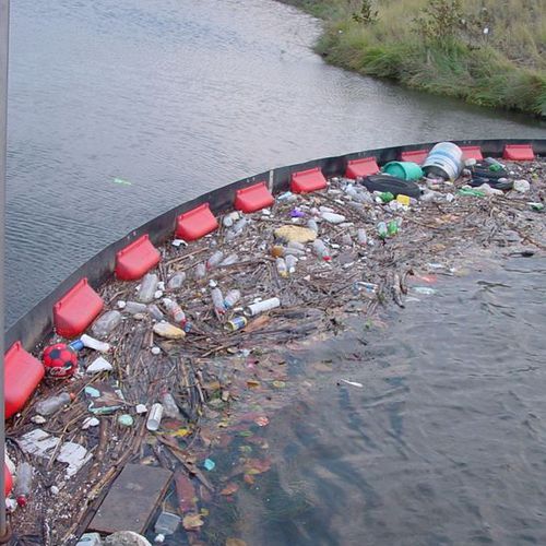 Barrage antipollution - Ro-Fence - Desmi - gonflable / pour rivière