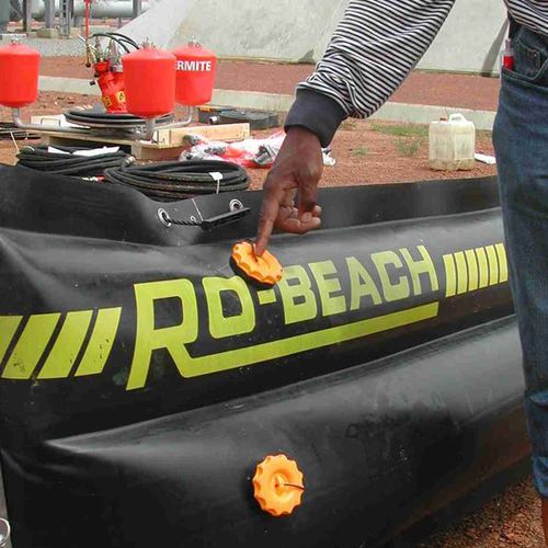 Barrage antipollution - Ro Beach - Desmi - gonflable / pour eau calme