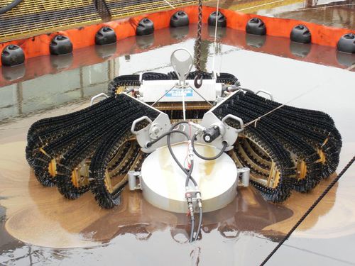 Écrémeur d'hydrocarbures à brosses multiples - Giant Octopus - Desmi