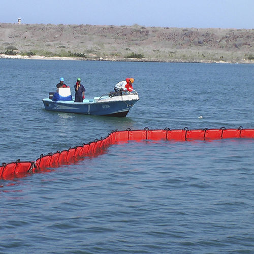 Barrage antipollution - Troilboom - Desmi - flottant / pour port