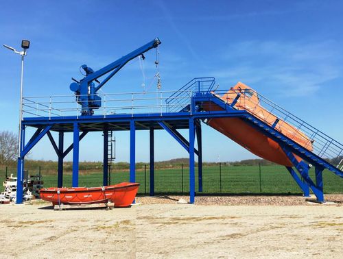 Cale de mise à l'eau - D-TF - d-i davit international-hische GmbH