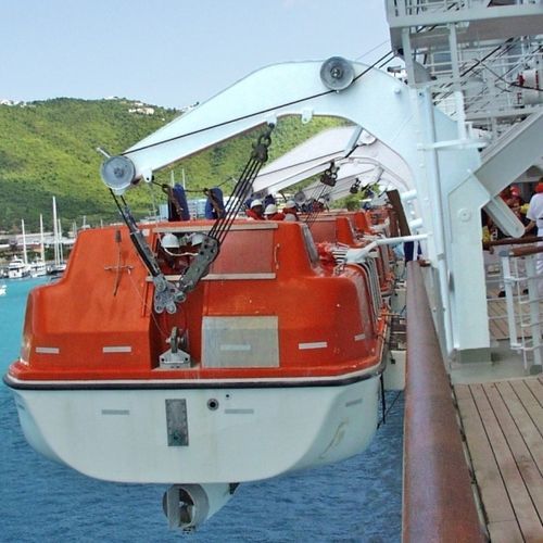 Bossoir pour navire - D-RT - d-i davit international-hische GmbH - de canot de sauvetage / à gravité