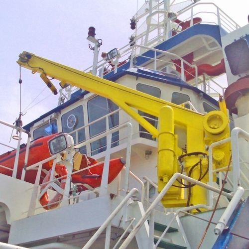 Bossoir pour navire - D-CRm - d-i davit international-hische GmbH - pour bateau de travail / hydraulique / à gravité
