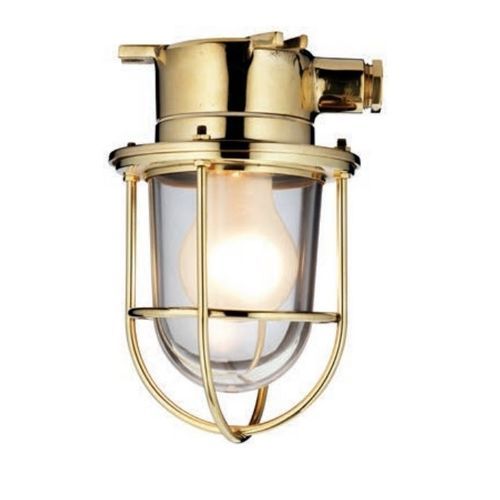 Lampe d'intérieur - OCTANS - Dose - pour navire / de pont / en laiton