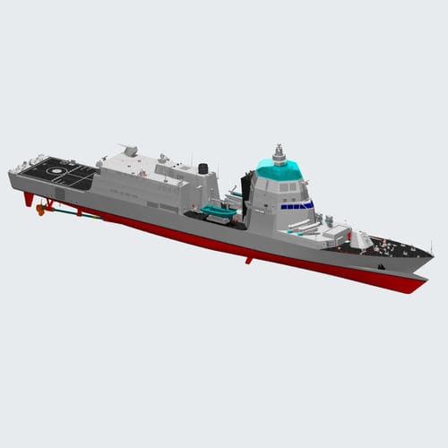 Navire polyvalent de surveillance offshore - MULTIPURPOSE  - Fincantieri - Cantieri Navali Italiani - à grande vitesse
