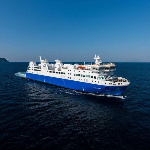 Car-ferry Ro-Ro - F.A. GAUTHIER - Fincantieri - Cantieri Navali Italiani - Ro-Pax / roll-on/roll-off / polaire