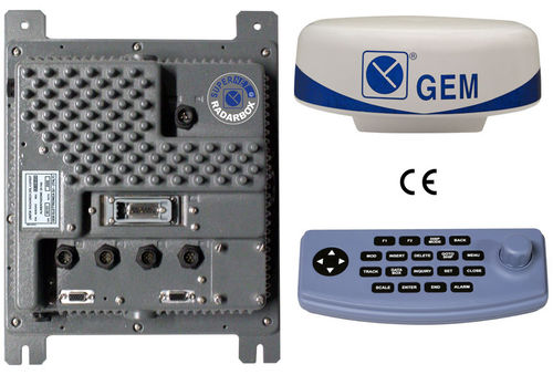 Radar de navire - mod. 440RD/P/RB - GEM Elettronica - pour bateau de plaisance / ATA / couleur
