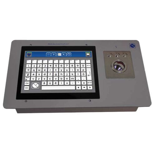 Clavier pour navire - Multifunctional  - GEM Elettronica - avec trackball