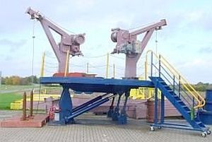 Bossoir pour navire - GPS.O - GLOBAL DAVIT - pour canot de secours / à gravité