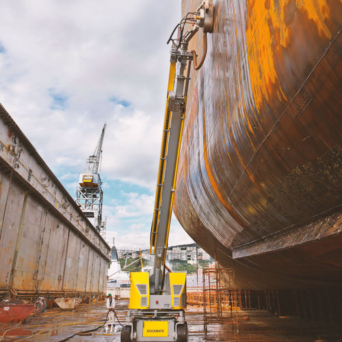 Nettoyeur haute pression pour chantier naval - DOCKMATE - Hammelmann GmbH - mobile / moteur diesel / pour carénage à flot