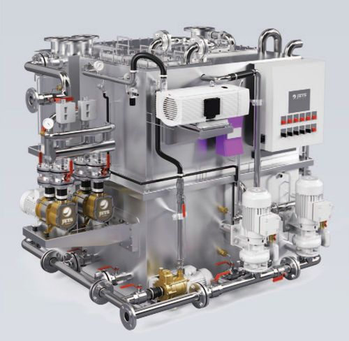 Système de traitement d'eaux usées - Ecomotive™ - Jets Vacuum - pour navire / biologique / sous vide