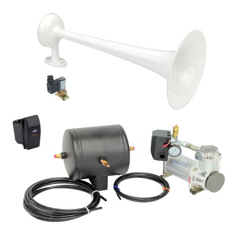 Avertisseur sonore maritime pneumatique - S-0A COMPLETE KIT - KAHLENBERG INDUSTRIES - pour bateau < 20 m