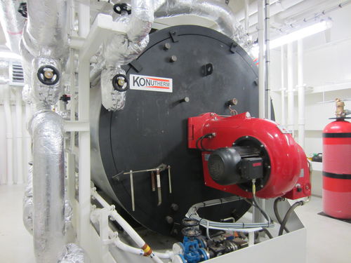 Réchauffeur d'huile - KOH - Konutherm BV - horizontal / fioul lourd / à gaz d'échappement