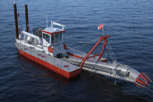 Navire spécial drague suceuse à désagrégateur - Beaver® 45E - Royal IHC - catamaran / côtier