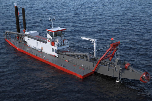 Navire spécial drague suceuse à désagrégateur - Beaver® 65E - Royal IHC - côtier