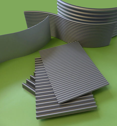 Panneau sandwich pour aménagement de navire - Metawell® Aluflex - Metawell GmbH- metal sandwich technology - aluminium
