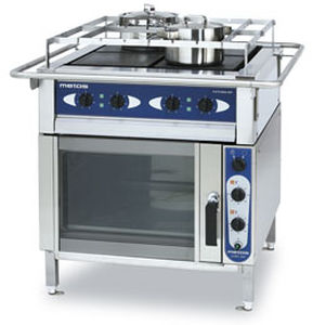 Cuisinière professionnelle pour bateau - Futura RP4 - Metos - électrique / 3 brûleurs
