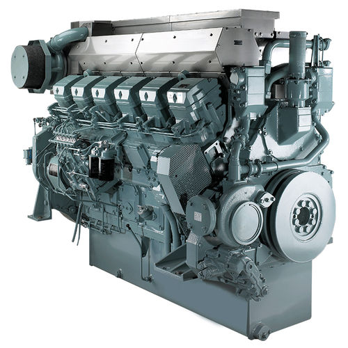 Moteur in-bord - S12R-MPTAW - Mitsubishi Equipment Europe - de propulsion / diesel / pour bateau professionnel