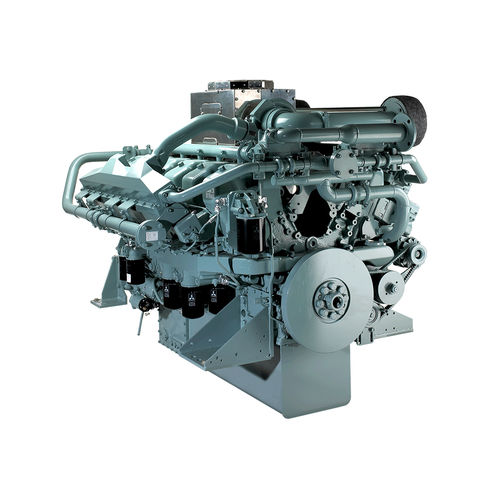 Moteur in-bord - S12A2-MPTAW - Mitsubishi Equipment Europe - de propulsion / diesel / à gaz