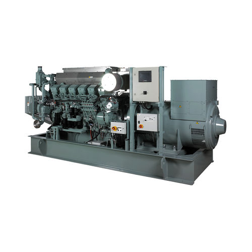 Groupe électrogène diesel - MAS 1350 - Mitsubishi Equipment Europe - pour navire / 60 Hz / IP23